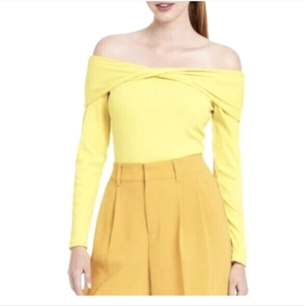 Sergio Hudson Women's Tops | Sergio Hudson Off The Shoulder Bodysuit Xxs